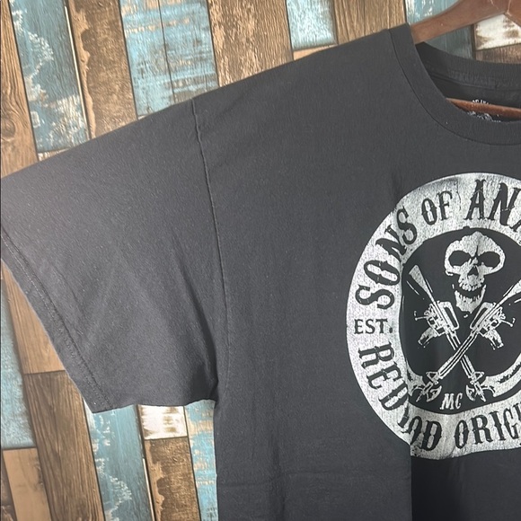 Sons of Anarchy Graphic Black T-Shirt - Picture 5 of 9